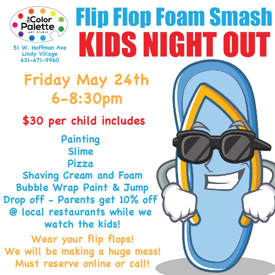 Flip Flop Smash Kids Night Out