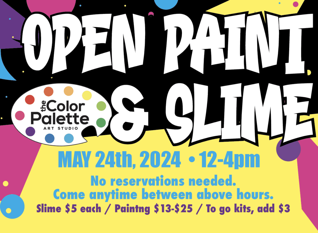 open paint and slime may