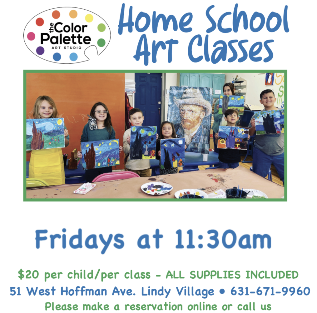 Art Classes for Home Schoolers