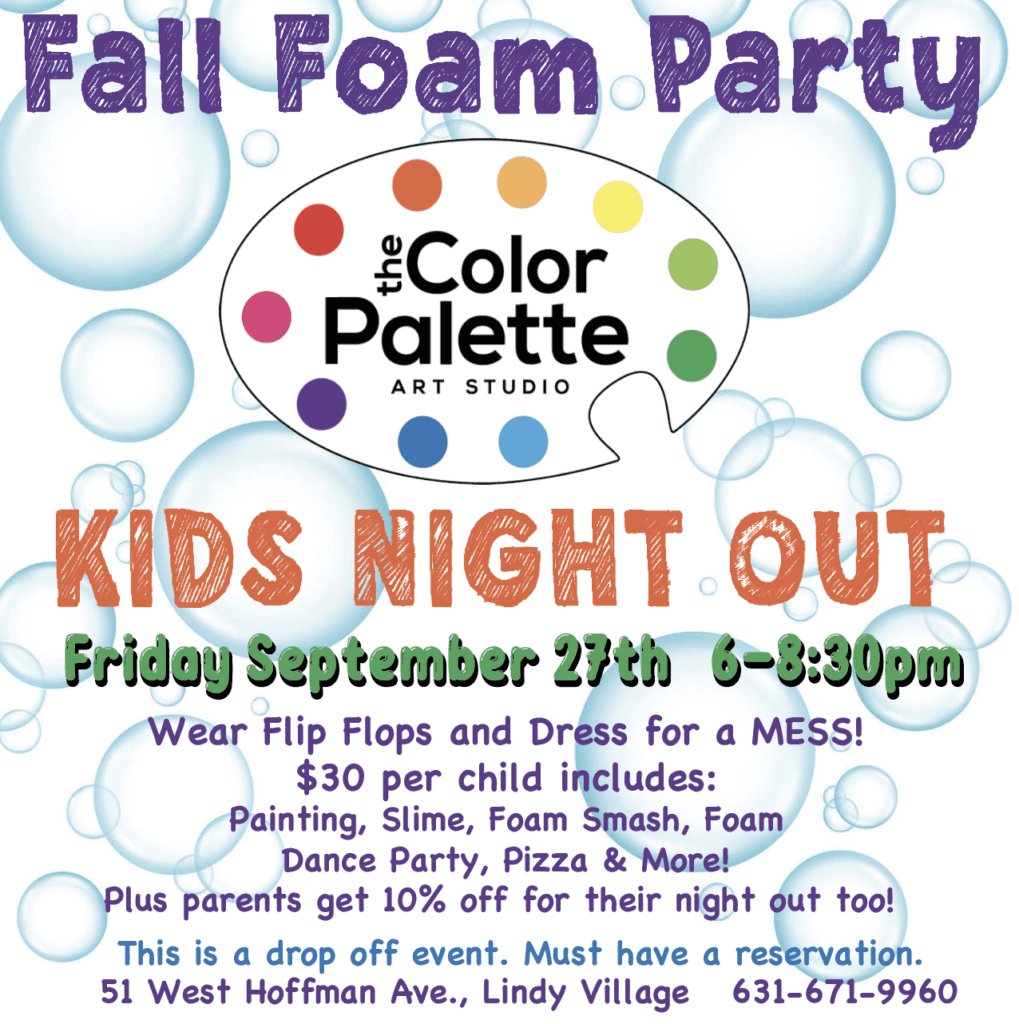 Fall Foam Party - Kids Night Out!