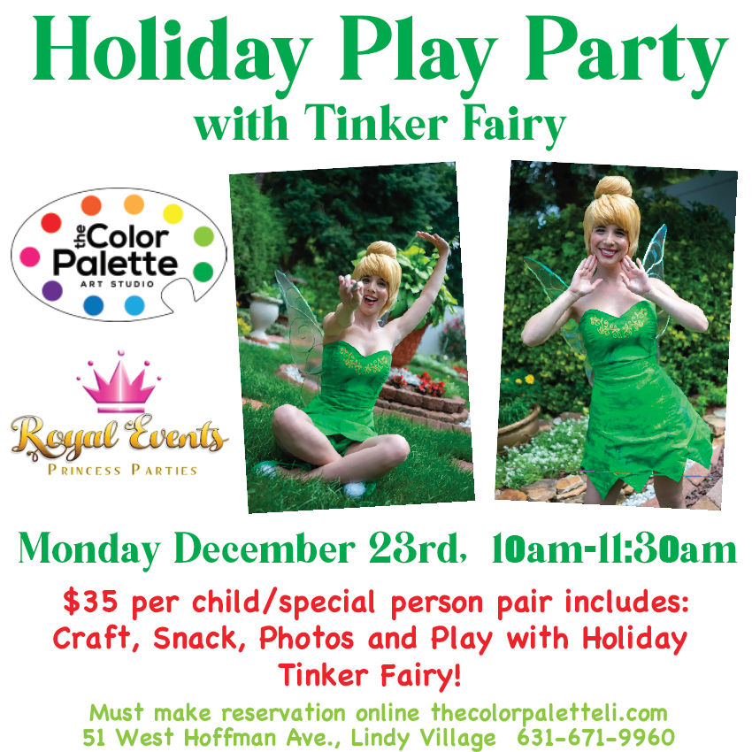 Holiday Tinker Fairy Party