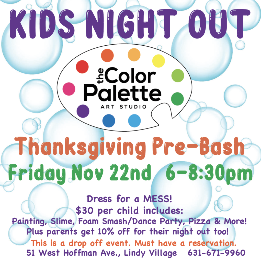 Kids Night Thanksgiving Pre-Bash