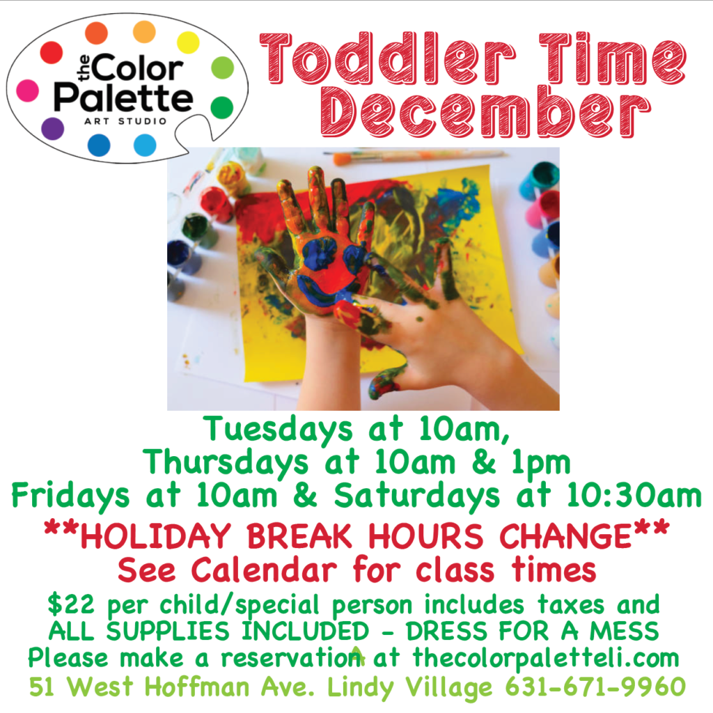 Toddler Time December 2024