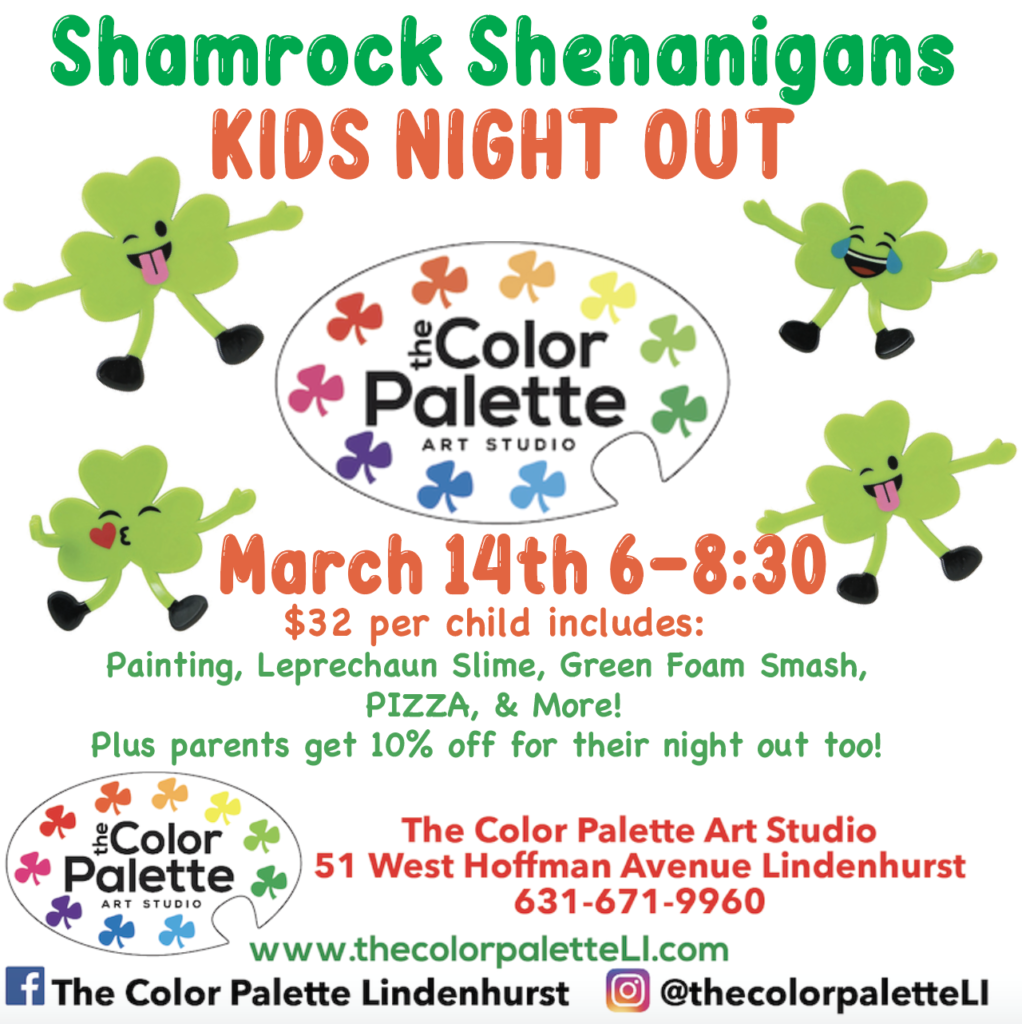 Shamrock Shenanigans Kids Night