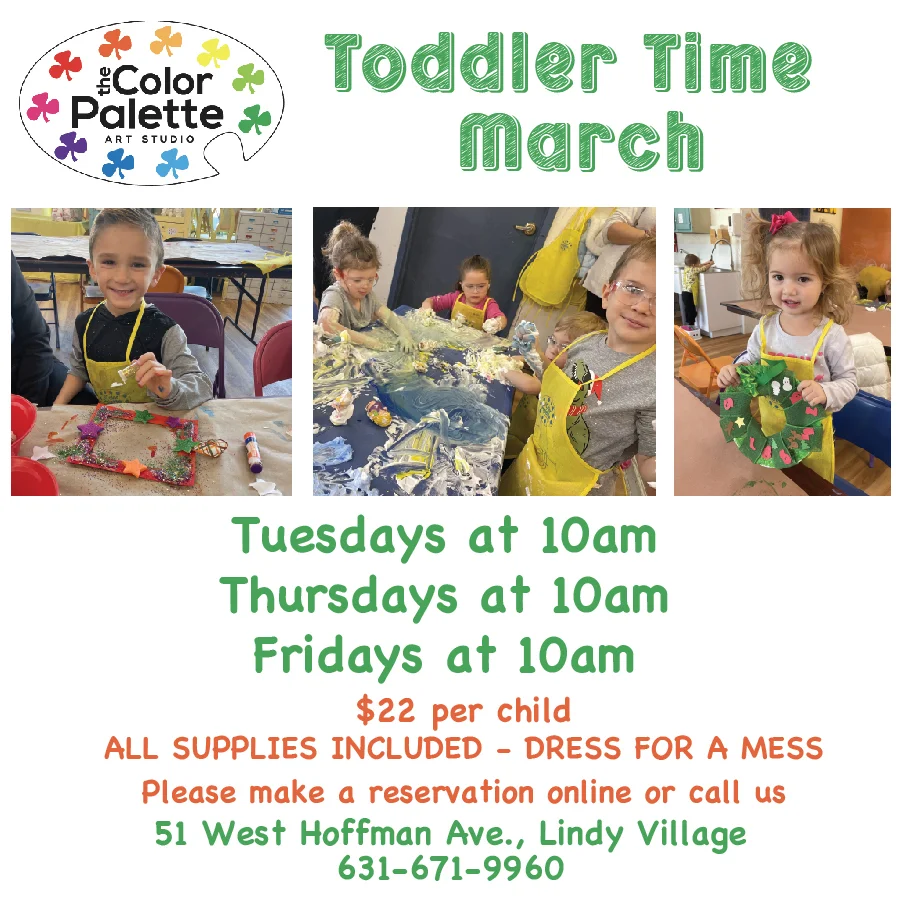 Toddler Time March 2025