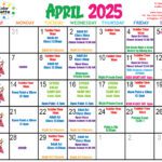 April 2025 Calendar